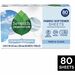 Seventh Generation Free & Clear Fabric Softener Sheets - Sheet - 6.40" Width x 9" Length - 80 / Box - White