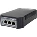 Intellinet 2-Port Gigabit Ultra PoE-Injector 10/100/1000 Mbit/s (Euro 2-pin plug) - 1 x Gigabit Ethernet Input Port(s) - 2 x Gigabit Ethernet Output Port(s) - 80 W