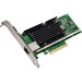 Intel-IMSourcing Ethernet Converged Network Adapter X540-T1 - PCI Express x8 - 1 Port(s) - 1 x Network (RJ-45) - Twisted Pair - Full-height, Low-profile - Bulk - 10GBase-T - Plug-in Card