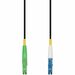 AddOn Fiber Optic Duplex Patch Network Cable - 49.21 ft Fiber Optic Network Cable for Transmitter, Transceiver, Network Device - First End: 2 x LC Network - Male - Second End: 2 x LC Network - Male - Patch Cable - Riser, OFNR - 9/125 µm - Black - 1