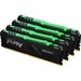 Kingston FURY Beast 64GB (4 x 16GB) DDR4 SDRAM Memory Kit - For Motherboard - 64 GB (4 x 16GB) - DDR4-3200/PC4-25600 DDR4 SDRAM - 3200 MHz - CL16 - 1.35 V - 288-pin - DIMM - Lifetime Warranty
