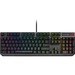 Asus ROG Strix Scope RX Gaming Keyboard - Cable Connectivity - USB 2.0 Type A Interface - RGB LED - 104 Key - PC - Mechanical Keyswitch - Black