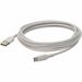 AddOn 1.0m (3.3ft) USB-C Male to USB 2.0 (A) Male Sync and Charge White Cable - 3.28 ft USB-C/USB-A Data Transfer Cable for MacBook, Notebook, PC, Mouse, Keyboard, External Hard Drive - First End: 1 x USB Type C - Male - Second End: 1 x USB 2.0 Type A - M
