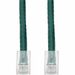 AddOn 6ft Green CAT 6A PVC Ethernet Cable Non-Booted RJ-45 M/M - 6 ft Category 6a Network Cable for Network Device - First End: 1 x RJ-45 Network - Male - Second End: 1 x RJ-45 Network - Male - Patch Cable - CM - 24 AWG - Green - 1.0
