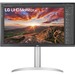 LG 27BP85U-W 27" 4K UHD Edge LED LCD Monitor - 16:9 - Black, White, Silver - 27" Class - In-plane Switching (IPS) Technology - 3840 x 2160 - 1.07 Billion Colors - FreeSync - 400 Nit - 5 ms - HDMI - DisplayPort