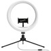 Supersonic PRO Live Stream 10" LED Table Top Selfie Ring Light - Table Top, Tripod Mount, Desktop