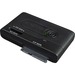 Icy Dock EZ-Adapter MB031U-1SMB Drive Enclosure SATA, M.2 - USB 3.2 (Gen 1) Type C Host Interface External - Black - 1 x HDD Supported - 1 x SSD Supported - 1 x Total Bay - 1 x 2.5" Bay - Acrylonitrile Butadiene Styrene (ABS), Plastic