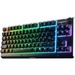 SteelSeries APEX 3 TKL Gaming Keyboard - Cable Connectivity - USB Interface - RGB LED Volume Control Hot Key(s) - English (US) - Xbox, PlayStation 4 - PC, Mac - Membrane Keyswitch - Black