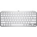 Logitech MX Keys Mini Minimalist Wireless Illuminated Keyboard - Wireless Connectivity - Bluetooth - 32.81 ft Emoji, Dictation, Mute Hot Key(s) - PC, Mac - MX Keyswitch - Pale Gray