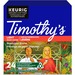 Timothy's K-Cup Breakfast Blend Coffee - Compatible with Keurig K-Cup Brewer - Light - Per Pod - 24 / Box
