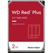 Western Digital - IMSourcing Certified Pre-Owned Red Plus WD20EFRX-RF 2 TB Hard Drive - 3.5" Internal - SATA (SATA/600) - Storage System Device Supported - 5400rpm - 180 TB TBW