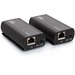 C2G 1-Port USB-C® Extender Transmitter to Receiver Kit - 5Gbps - 1 x Network (RJ-45) - 1 x USB - 33 ft Extended Range - Black