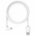 Compulocks 6FT USB-C Male to 90 Degree Lightning Cable - 6 ft Lightning/USB-C Data Transfer Cable for Tablet, Smartphone - First End: 1 x Lightning - Male - Second End: 1 x USB Type C - Male - White - 1 Piece