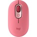 Logitech Wireless Mouse with Customizable Emoji - Optical - Wireless - Bluetooth - Heartbreaker - USB - 4000 dpi - Scroll Wheel - 4 Button(s)