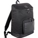 Francine Collection Tribeca Carrying Case (Backpack) for 15.6" to 16" Notebook - Black - Nylon, Vegan Leather Body - Handle, Shoulder Strap - 16" Height x 5" Width x 12" Depth