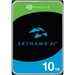 Seagate SkyHawk AI ST10000VE001 10 TB Hard Drive - 3.5" Internal - SATA (SATA/600) - Conventional Magnetic Recording (CMR) Method - Network Video Recorder Device Supported - 550 TB TBW - 20 Pack