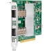 HPE Intel E810-2CQDA2 100Gigabit Ethernet Card - PCI Express 4.0 x16 - 12.50 GB/s Data Transfer Rate - Intel E810-CAM1 - 2 Port(s) - Optical Fiber - 100GBase-X - QSFP28 - Plug-in Card