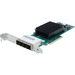 ATTO 16 External Port 12Gb/s SAS/SATA to PCIe 4.0 Host Bus Adapter - 12Gb/s SAS - PCI Express 3.0 x8 - Plug-in Card - RAID Supported - SFF-8644 - 16 Total SAS Port(s) - 16 SAS Port(s) External - PC
