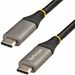 StarTech.com 20" 50cm USB C Cable 10Gbps, USB 3.1 Type-C Cable, 5A/100W, DP Alt Mode, USB-C Cord for USB-C Laptop/Phone/Device - 1.6ft/50cm USB-C cable 10Gbps; USB 3.2 Gen 2 - DP Alt mode (8K 30Hz); 100W/5A PD 3.0 charging - Thunderbolt 3/4 Compatible - U