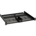 Black Box KVXHP Series Extender Rackmount Tray - For Power Module - 1U Rack Height x 19" Rack Width - Rack-mountable - Black - TAA Compliant