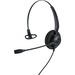 Alcatel-Lucent Aries 10 AH 11 G Headset - Mono - RJ-9 - Wired - 100 Hz - 10 kHz - Over-the-head - Monaural - Supra-aural - 4.27 ft Cable - Noise Cancelling, Uni-directional Microphone
