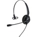 Alcatel-Lucent Aries 10 AH 11 GA Headset - Mono - RJ-9 - Wired - 100 Hz - 10 kHz - Over-the-head - Monaural - Supra-aural - 4.27 ft Cable - Noise Cancelling, Uni-directional Microphone