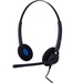Alcatel-Lucent Aries AH 22 U Headset - Stereo - USB Type A - Wired - 100 Hz - 6.80 kHz - Over-the-head - Binaural - Supra-aural - 7.87 ft Cable - Noise Cancelling, Uni-directional Microphone