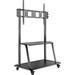 V7 Ultra Heavy Mobile TV Cart - Up to 60in to 105in Displays - 330lbs/150kg Capacity - Steel - 46.3" Length x 26.6" Width x 72.8" Height - Locking Casters - 2 Shelf - 330.69 lb Capacity - Steel - 46.3" Length x 26.6" Width x 72.8" Height