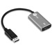 SIIG DisplayPort 1.4 to HDMI Adapter - 8K 60Hz Male to Female - Compliant with HDMI 2.1, HDR 10, HDCP 2.2/1.4 - Aluminum Design