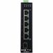 Tripp Lite 5-Port Managed Industrial Gigabit Ethernet Switch - 10/100/1000 Mbps, GbE SFP Slot, -40° to 75°C, DIN Mount - 5 Ports - Manageable - Gigabit Ethernet - 10/100/1000Base-T, 100Base-FX, 1000Base-X, 1000Base-SX/LX - TAA Compliant - 2 Layer 