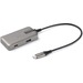 StarTech.com USB C Multiport Adapter, 4K 60Hz HDMI 2.0, 100W PD Pass-through, USB Hub, USB Type-C Mini Docking Station, 10" (25cm) Cable - USB C multiport adapter to 4K 60Hz HDMI 2.0b HDR10 w/DP 1.4 Alt-Mode - 1x USB-A 10Gbps w/BC 1.2 (7.5W) | 2x USB C w/