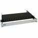 Tripp Lite Spine-Leaf MPO Panel 32x32 Port MTP/MPO Adapter MMF MTP/MPO-PC - 64 Port(s) - 1U High - Black - 19" Wide - Rack-mountable