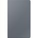 Samsung Carrying Case (Book Fold) for 8.7" Samsung Galaxy Tab A7 Lite Tablet - Gray - Ding Resistant