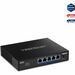 TRENDnet 5-Port 10G Switch, 5 x 10G RJ-45 Ports, 100Gbps Switching Capacity, Supports 2.5G and 5G-BASE-T Connections, Lifetime Protection, Black, TEG-S750 - 5 Ports - 10 Gigabit Ethernet - 10GBase-T - 2 Layer Supported - Power Adapter - 11.90 W Power Cons