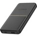 OtterBox Fast Charge Power Bank - 10000 mAh - 3 A - 5 V DC, 9 V DC, 12 V DC Output - 2 x - Black