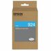 Epson 924 Original Standard Yield Inkjet Ink Cartridge - Cyan Pack - Inkjet - Standard Yield