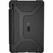 Urban Armor Gear Metropolis Rugged Carrying Case (Folio) for 11" Samsung Galaxy Tab S8, Galaxy Tab S7 Tablet - Black - Anti-slip Exterior, Drop Resistant, Shock Resistant, Impact Resistant - Plastic Body - 10.5" Height x 7" Width x 0.5" Depth
