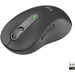 Logitech Signature M650 L Mouse - Optical - Wireless - Bluetooth/Radio Frequency - Graphite - USB - 2000 dpi - Scroll Wheel - 5 Button(s) - 5 Programmable Button(s) - Large Hand/Palm Size