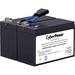 CyberPower RB1270X2D Replacement Battery Cartridge - 2 X 12 V / 7 Ah Sealed Lead-Acid Battery, 18MO Warranty