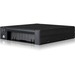 Icy Dock FlexiDOCK MB021VP-B Drive Enclosure for 3.5" U.2, PCI Express NVMe - SFF-8654 SlimSAS Host Interface Internal - Black - 1 x SSD Supported - 1 x Total Bay - 1 x 2.5" Bay - Metal, Plastic