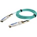 AddOn Fiber Optic Network Cable - 6.56 ft Fiber Optic Network Cable for Network Device, Transceiver - First End: QSFP28 Network - Second End: QSFP28 Network - 100 Gbit/s - 1 - TAA Compliant