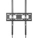 Atdec Wall Mount for Digital Signage Display - Black - 110 lb Load Capacity - 100 x 100, 100 x 200, 200 x 100, 200 x 200, 200 x 300, 200 x 400, 200 x 600, 300 x 200, 300 x 300, 400 x 200, 400 x 300, ... VESA Standard