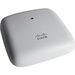 Cisco Business 140AC Dual Band IEEE 802.11ac 1 Gbit/s Wireless Access Point - 2.40 GHz, 5 GHz - Internal - MIMO Technology - Multi User MIMO - 1 x Network (RJ-45) - Gigabit Ethernet - Ceiling Mountable, Desktop, Wall Mountable, Rail-mountable, T-bar Mount