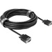 Club 3D VGA Cable Bidirectional M/M 10m/32.8ft 28AWG - 32.81 ft VGA Video Cable for Video Device, Desktop Computer, Notebook, Monitor, Display Screen, Projector - First End: 1 x 15-pin HD-15 - Male - Second End: 1 x 15-pin HD-15 - Male - Supports up to 19