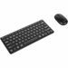 Targus AKM620AMUS Keyboard & Mouse - Wireless Bluetooth 5.1 Keyboard - Black Wireless Bluetooth Mouse - Optical - 2400 dpi - 2 Button - Scroll Wheel - Black - Symmetrical - AAA - Compatible with PC, Mac