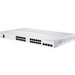 Cisco 350 CBS350-24T-4X Ethernet Switch - 24 Ports - Manageable - 3 Layer Supported - Modular - 27.25 W Power Consumption - Optical Fiber, Twisted Pair - Rack-mountable