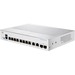 Cisco 350 CBS350-8T-E-2G Ethernet Switch - 8 Ports - Manageable - 3 Layer Supported - Modular - 2 SFP Slots - 12.55 W Power Consumption - Optical Fiber, Twisted Pair - Rack-mountable