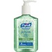 SKILCRAFT Hand Sanitizer Gel - Aloe Scent - 12 fl oz (354.9 mL) - Pump Bottle Dispenser - Kill Germs - Hand, Skin - Clear - Non-sticky, Residue-free, No Rinse - 12 / Box