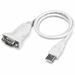 TRENDnet USB to Serial 9-Pin Converter Cable, Connect a RS-232 Serial Device to a USB 2.0 Port, Supports Windows & Mac, USB 1.1, USB 2.0, USB 3.0, 21 Inch Cable Length, Plug & Play, White, TU-S9 - USB to Serial Converter