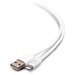 C2G 10ft USB A to Lightning Cable - Charge & Sync Cable - White - 10 ft Lightning/USB Data Transfer/Power Cable for iPhone, iPad, AirPods, Siri Remote, Apple TV, Magic Mouse, Magic Keyboard, Magic Trackpad - First End: USB Type A - Male - Second End: Ligh